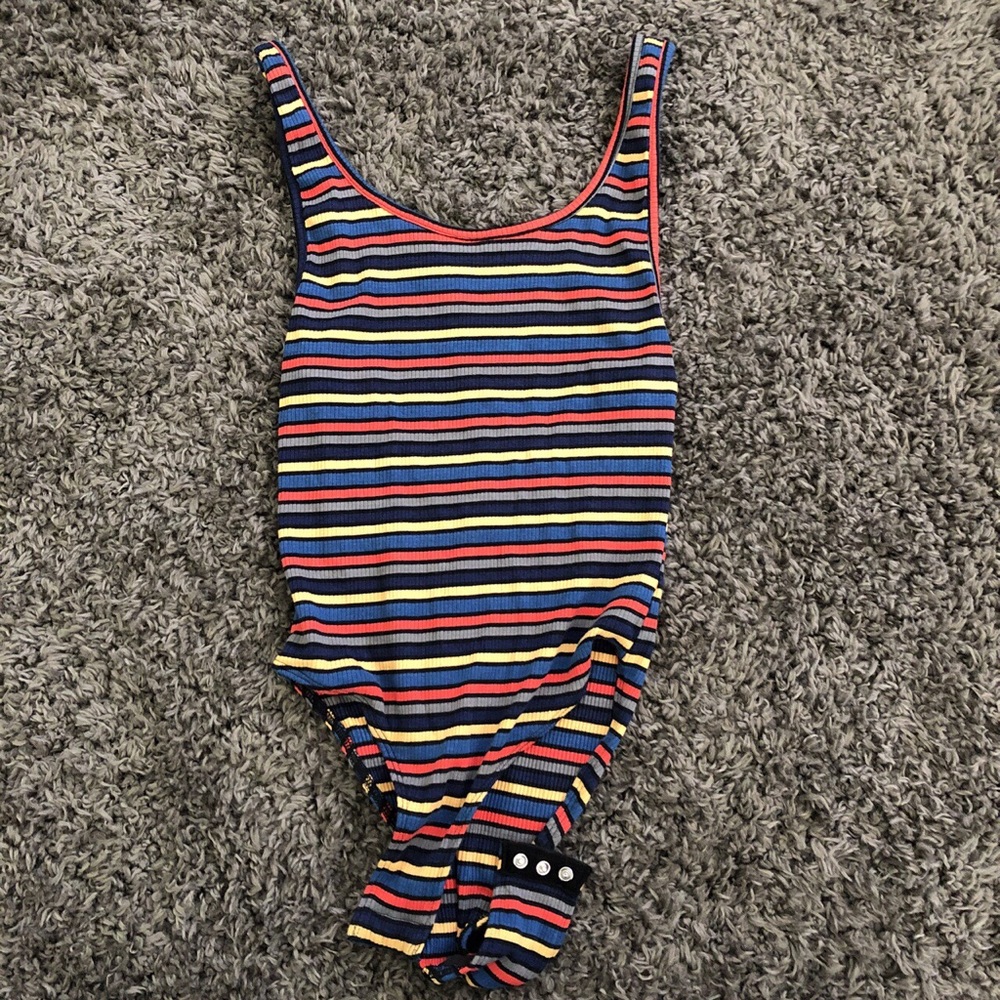 NWOT urban outfitters striped bodysuit 🦋